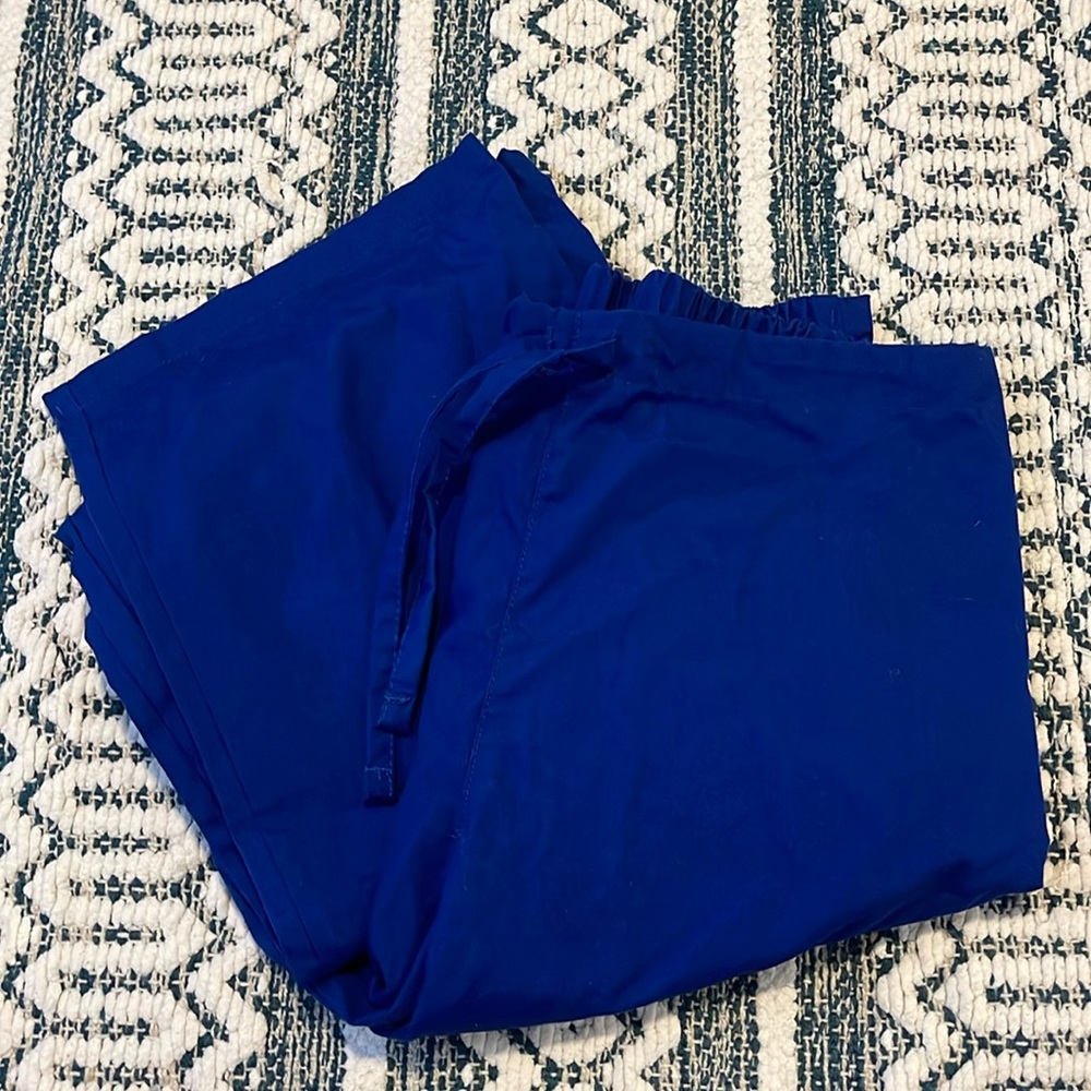 Blue Scrub Pants